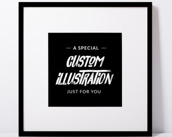 Custom Watercolour Illustration | ORIGINAL Artwork