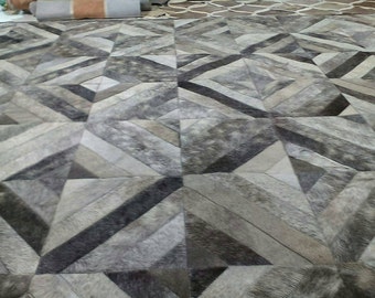 Cowhiderugsleather - RAW Leather Argentina - Patchwork - Handmade