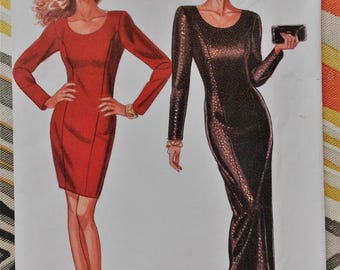 New Look uncut dress sewing pattern 6604 size 6-16