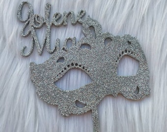 Custom Mascarade Cake Topper
