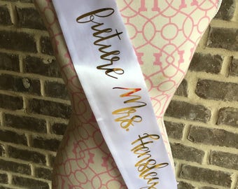 Future Mrs. Bridal Sash
