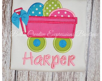 Easter Egg Wagon Bodysuit or Shirt