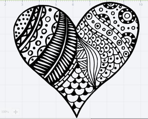 Layered Valentine Mandala Svg Ideas - Layered SVG Cut File ...