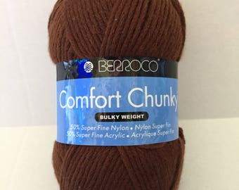 Berroco Comfort Chunky Yarn - Spanish Brown