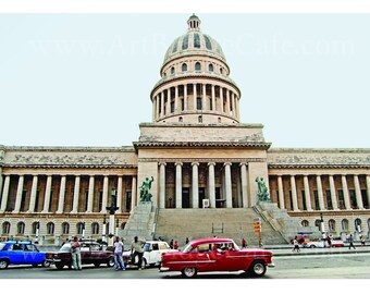 Cuba 18, Fine Art Print Black & White or Color A3/A4/A5 Size