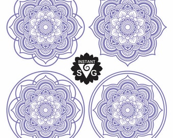 Download Mandala Rainbow Design Mandala SVG Rainbow Mandala clipart