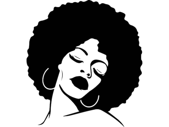 Black Woman Nubian Princess Queen Afro Hair Beautiful African