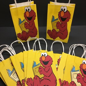 Elmo Favor Bags ***please read description on how to order