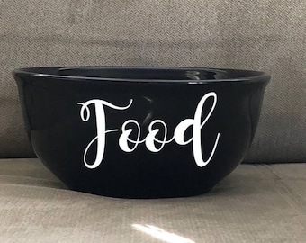 Pet Bowls Personalized // Dog Bowls // Cat Bowls // Personalized Dog Bowls // Personalized Cat Bowls // Food Bowl