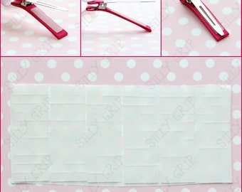 SILLY GRIP - Silicone No Slip Grip - Hair Bows Hair Clips - 100
