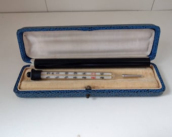Thermometer DEP Maxima Ab coster Rotterdam Nr 8000 early 20th century with box