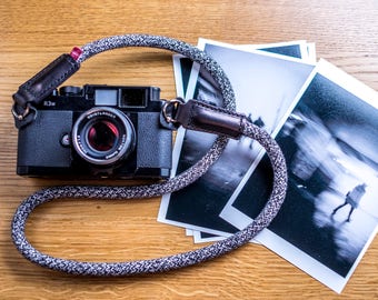 Stroppa Duo - rope and leather camera strap