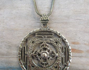 Pendant of bronze Elementos4 + 1 cb-004 choker brass