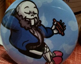 Undertale -- Sans -- 2.25" Pinback Button