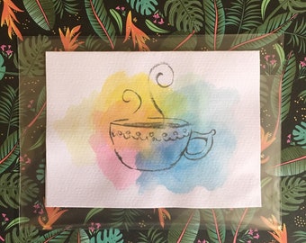 Cup of Coffee- Blank Cards