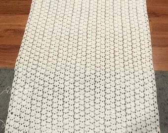 Crocheted Crib sized Baby Blanket