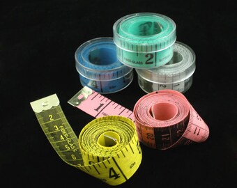 1 piece Measuring Tape Craft Tools - 60 " (150 cm) - 5 Colors Available