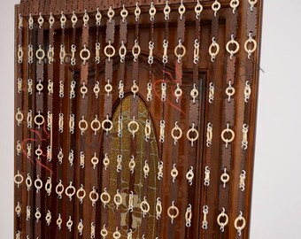 Wood bead curtain | Etsy Wood bead curtain | Etsy