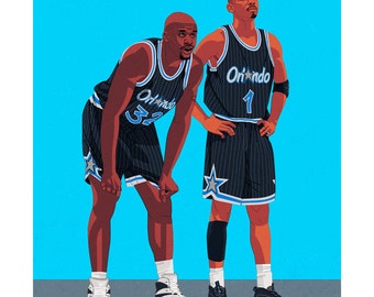 Shaquille O'Neal & Penny Hardaway