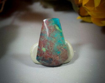 Parrot Wing Chrysocolla Cabochon cab4661