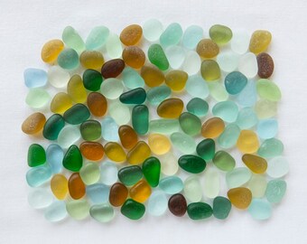 English Sea glass - One hundred - Lot DC1268