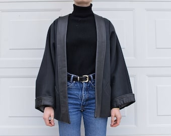 Handmade Black Wing Coat