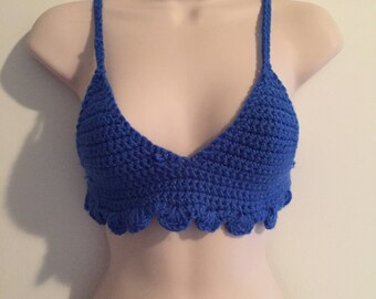 The Gabrielle Crochet Halter Top