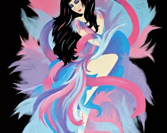 LOVE - acrylic painting on canvas
