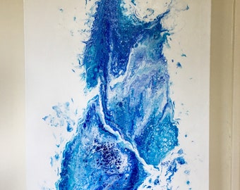 Calm Heart- Mixed Media on Gallery Wrapped Canvas
