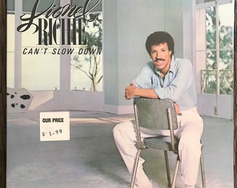 Lionel Richie Record Album - Lionel Richie LP - Lionel Richie Can't Slow Down Album - Can't Slow Down LP - 6059 ML
