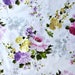 cabbage rose fabric, vintage rose fabric, vintage fabric, rose fabric, floral fabric, flower fabric, purple rose fabric, pink rose fabric