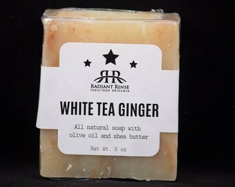 White Tea and Ginger Homemade Soap