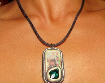 Crystal Mechanics Pendant