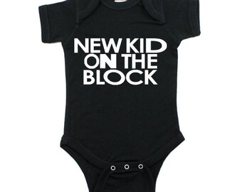 New Kid on The Block Onesie Various Colors Available