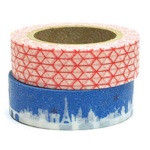 Decollections Masking Tape Cityscape Diamonds Set 2