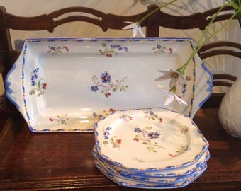 A very pretty Paragon china sandwich set / cake set / afternoon tea set