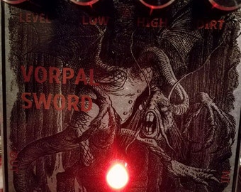 PICKLETECH - VORPAL SWORD - fuzz/distortion pedal & neighbour-annoyer