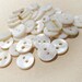 Mother of Pearl Shell Buttons 10mm - set of 10 eco friendly natural buttons (BN655CC)