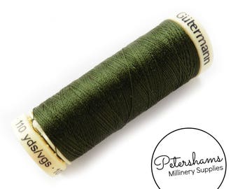Gutermann Sew-All Polyester Thread Spool 100m (110 yards) - Bottle Green #597