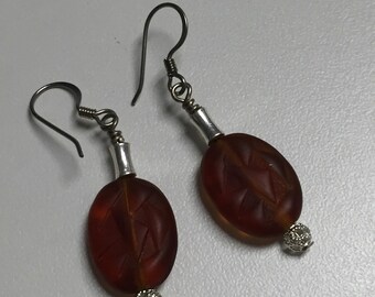 Vintage Glass Earrings