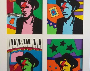 David Bowie Portrait Painting