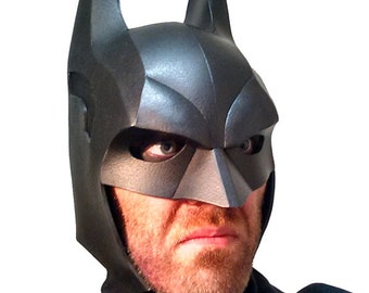 DIY Batman Arkham Knight Foam Armor CowlTutorial Kit - Includes Patterns, Tutorial Video, and Materials List