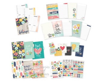 Faith Planner Inserts - A5 Planner Inserts - Christian Planner Inserts - Accessories - Devotional - Carpe Diem - Simple Stories - 331168