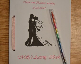 Personalised Kid's Wedding Activity Packs