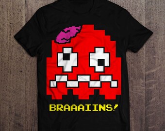 Zombie Pac-Ghost T-Shirt - "Shadow"
