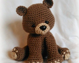 Bear Crochet Pattern; PDF; Black Bear, Brown Bear, Polar Bear