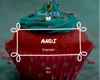 Andi~ Wood Wick 100% Soy Wax Candle