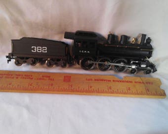 Roger (ho gauge) I.C.R.R. locomotive and Rivarossi (ho gauge) 382 tinder