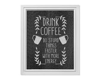 Coffee sayings | Etsy