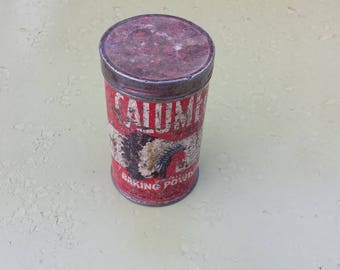 Vintage Primitive Calumet Baking Powder Tin